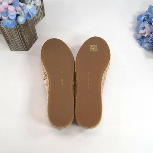 Sophia Webster Rose Gold Leather Butterfly Flats - Picture 8 of 8